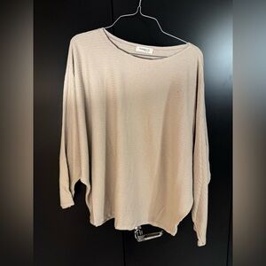 Ginger G Cream Long Sleeve Top